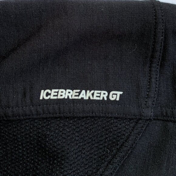 ICEBREAKER GT 260 midweight 98 merino spandex zip pockets full zip Hood jacket S - Picture 15 of 15
